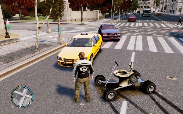 GTA4 侠盗猎车手4 马桶卡丁车mod-IGTA侠盗飞车资源网-GTAMOD下载站