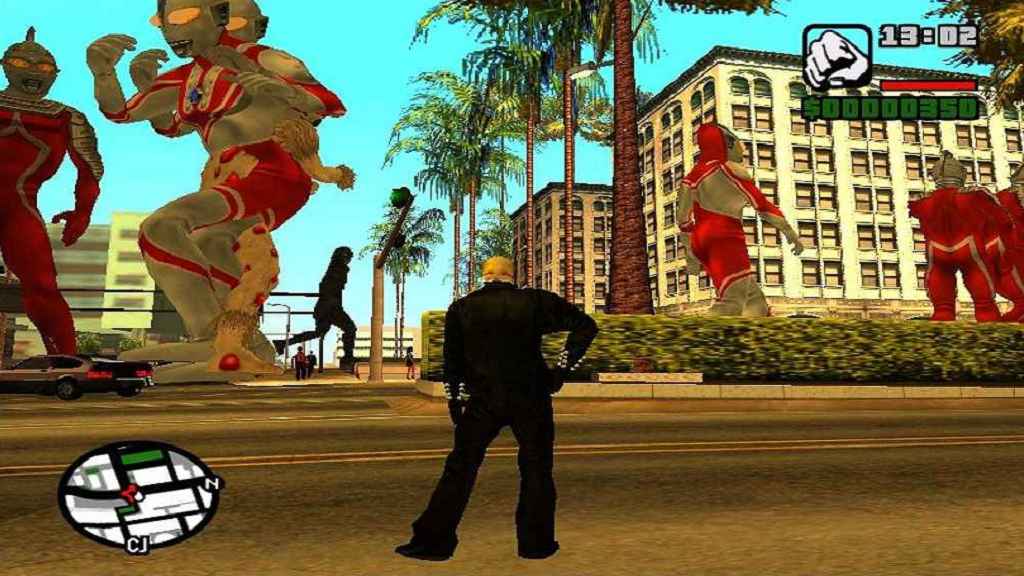 图片[2]-GTA 侠盗猎车 圣安地列斯 人物MOD 奥特曼大战怪兽CLE-IGTA侠盗飞车资源网-GTAMOD下载站