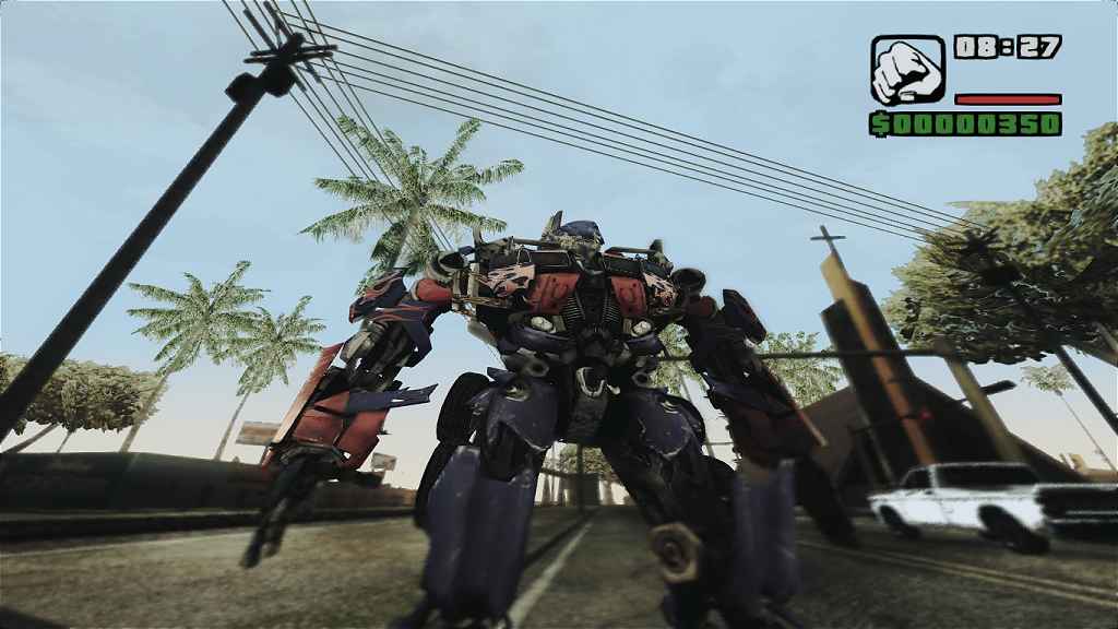 GTA 侠盗猎车 圣安地列斯 Transformers变形金刚人物模型-IGTA侠盗飞车资源网-GTAMOD下载站