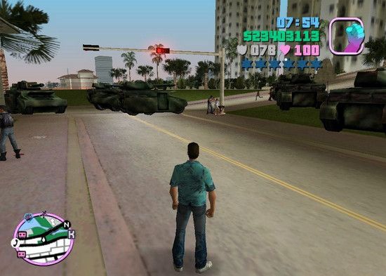 GTA 侠盗飞车 罪恶都市 乱撞坦克MOD-IGTA侠盗飞车资源网-GTAMOD下载站