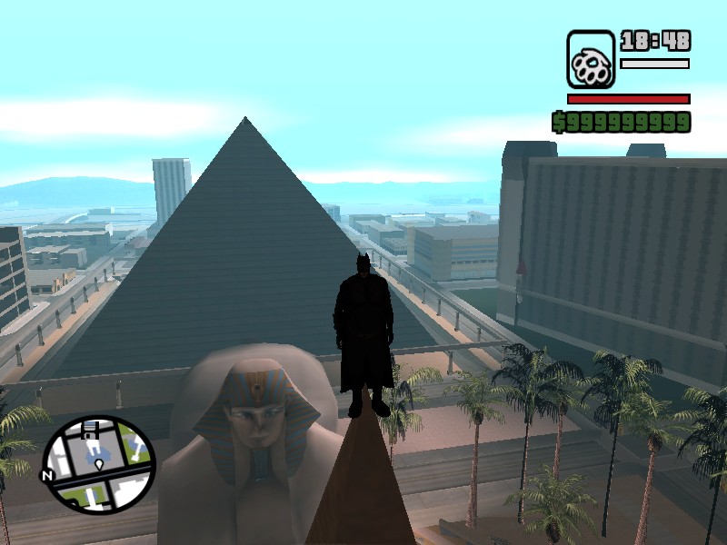 GTA 侠盗猎车 圣安地列斯 蝙蝠侠黑暗骑士人物服装MOD-IGTA侠盗飞车资源网-GTAMOD下载站