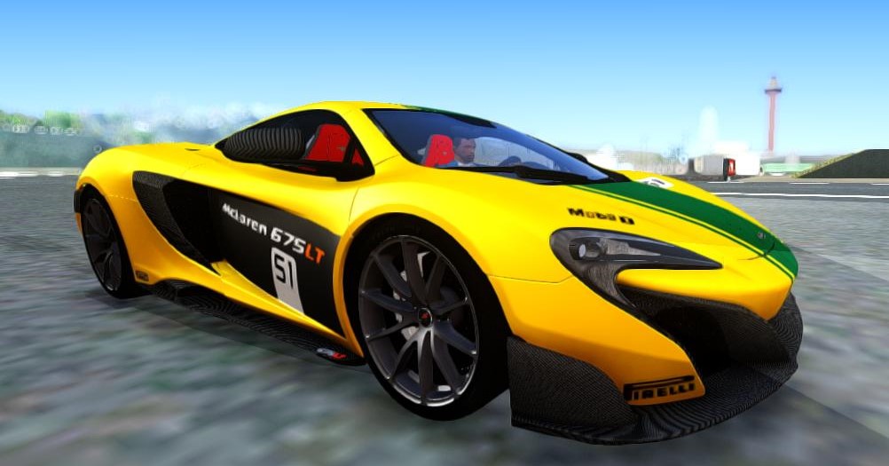 GTA 侠盗猎车 圣安地列斯 McLaren 675LT 2015 MOD-IGTA侠盗飞车资源网-GTAMOD下载站