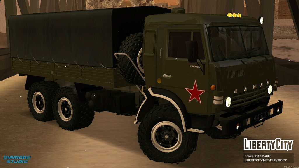 [GTA：圣安地列斯MOD]卡玛斯 4310 + CCD-IGTA侠盗飞车资源网-GTAMOD下载站