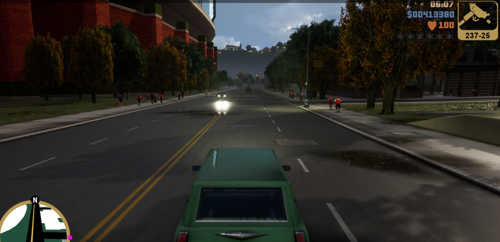 《侠盗猎车手三部曲重制版》更好看的道路修复MOD-IGTA侠盗飞车资源网-GTAMOD下载站