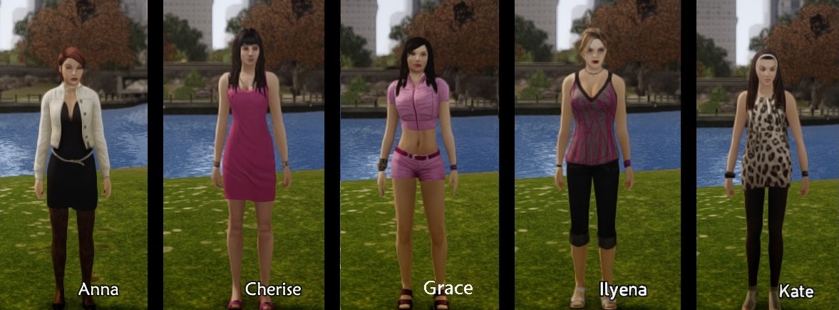图片[2]-《侠盗猎车手GTA4》超多美女小姐姐 城市妹子终极大补 MOD模组 人物包V3-IGTA侠盗飞车资源网-GTAMOD下载站