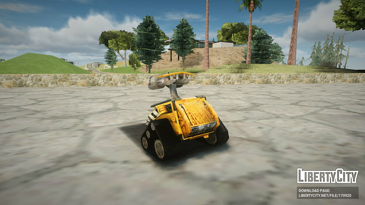 [GTA:圣安地列斯MOD]机器人瓦力MOD-IGTA侠盗飞车资源网-GTAMOD下载站