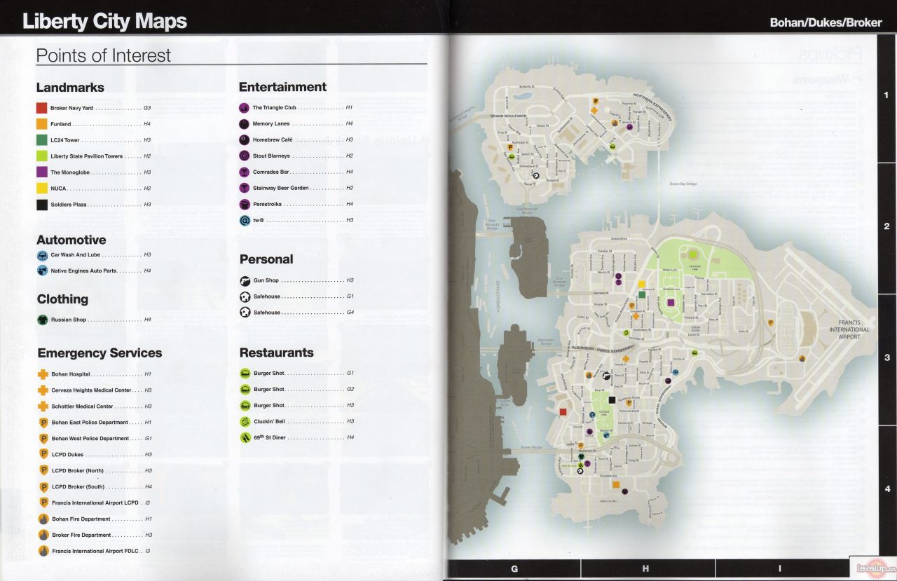 GTA4 《侠盗猎车手4》官方攻略本-IGTA侠盗飞车资源网-GTAMOD下载站