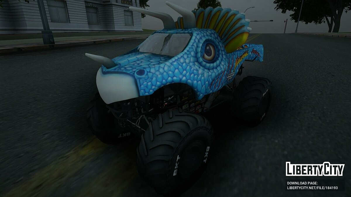 图片[2]-[GTA:圣安地列斯MOD]越野怪物卡车2三角龙-IGTA侠盗飞车资源网-GTAMOD下载站
