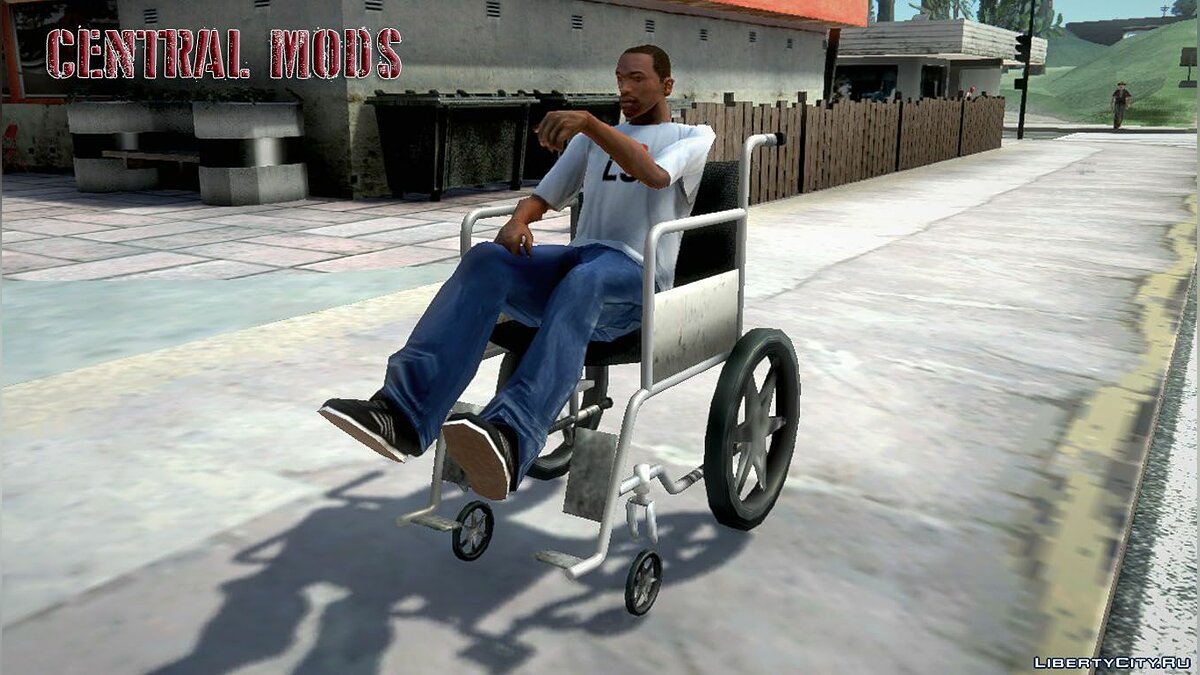 [GTA:圣安地列斯MOD]残疾人士轮椅-IGTA侠盗飞车资源网-GTAMOD下载站