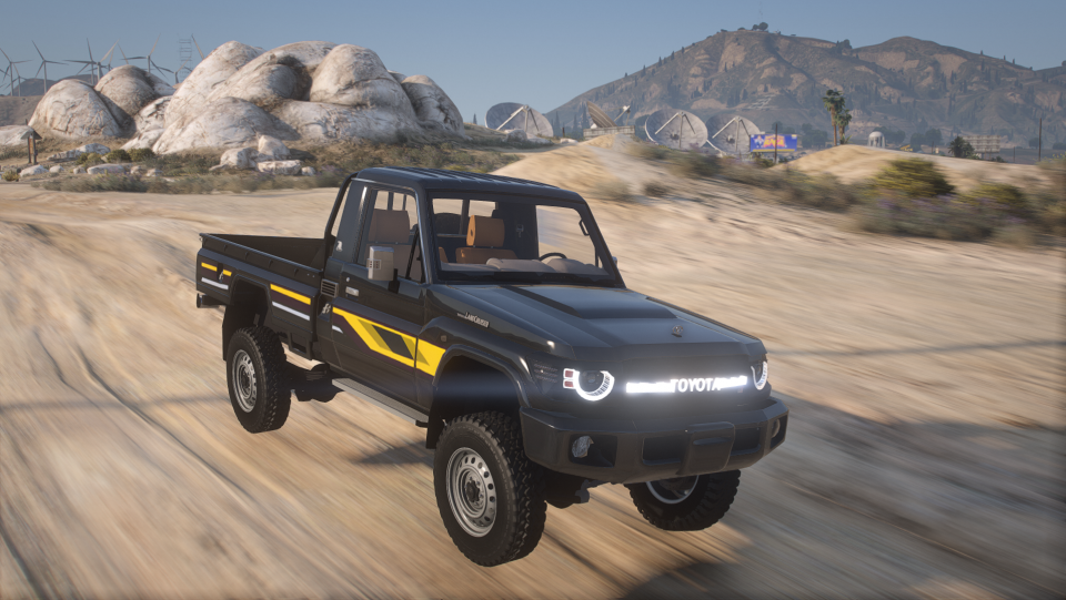 图片[2]-[GTA5MOD]丰田陆地巡洋舰（70 系列），GR 4WD 2023 [附加 _ 动画灯]-IGTA侠盗飞车资源网-GTAMOD下载站
