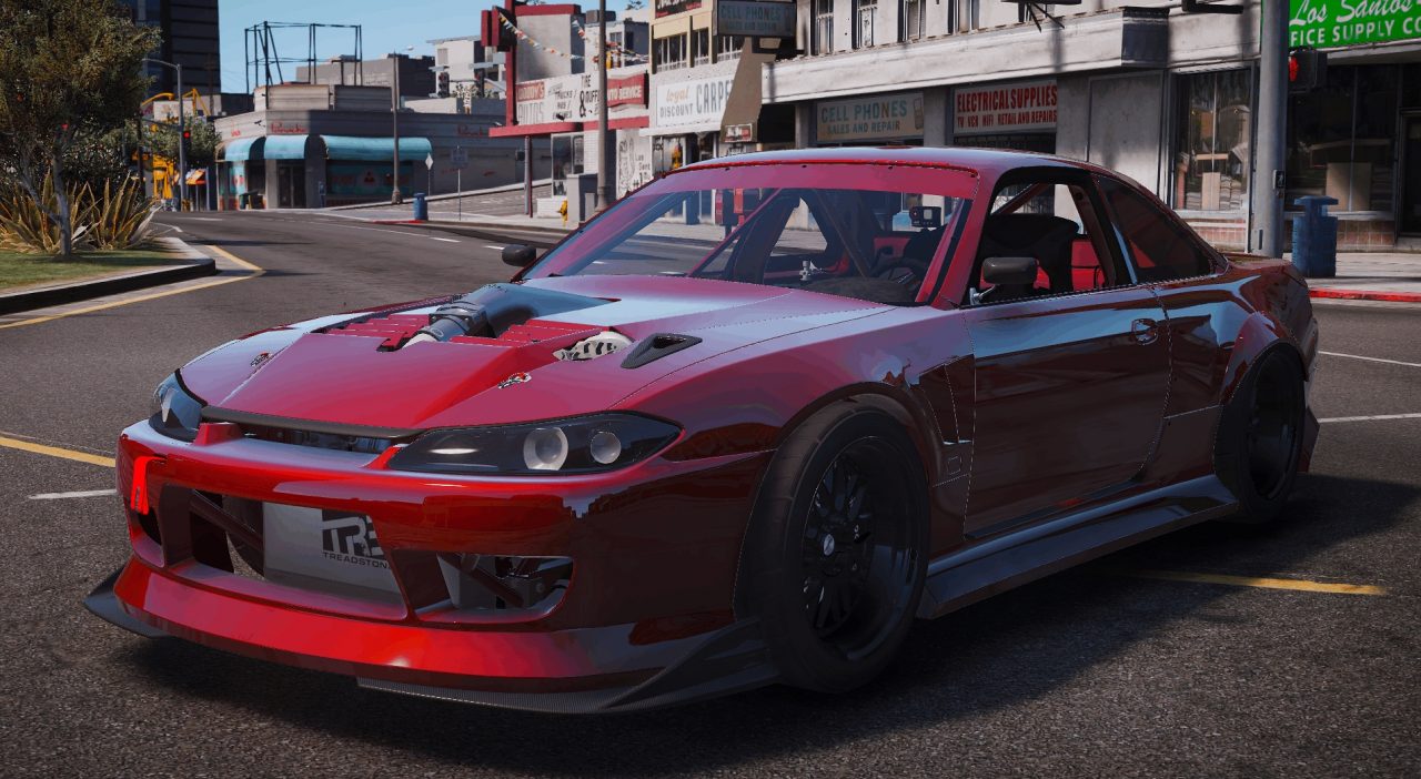 [GTA5MOD]日产 S14.5 漂移 [附加 _ FiveM_ 模板] 1.1-IGTA侠盗飞车资源网-GTAMOD下载站