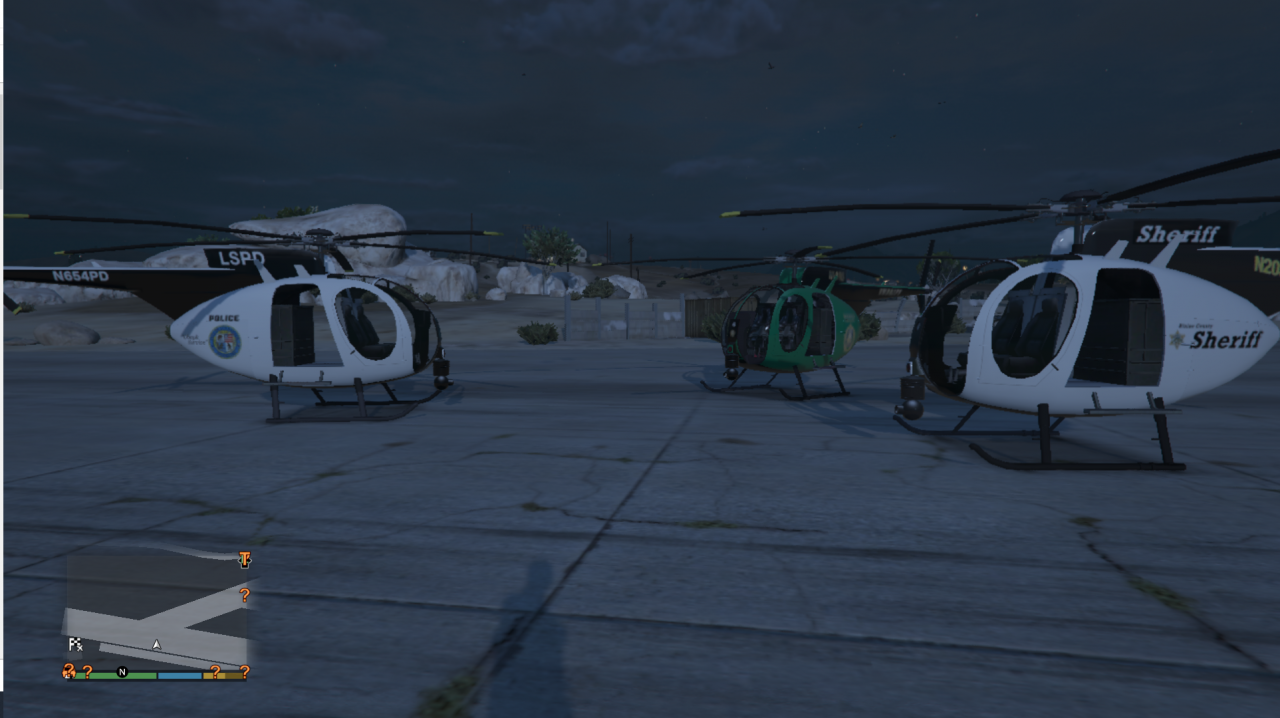 [GTA5MOD]LSPD、LSSD 和 BCSO 长崎秃鹰直升机 [附加组件] 1.1-IGTA侠盗飞车资源网-GTAMOD下载站