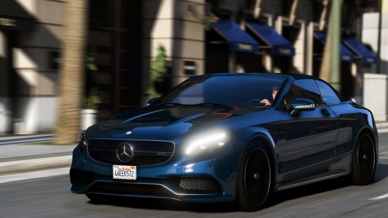 图片[2]-[GTA5MOD]S4MuEL 梅赛德斯 S63 AMG Cabrio 2017 1.0的操控-IGTA侠盗飞车资源网-GTAMOD下载站