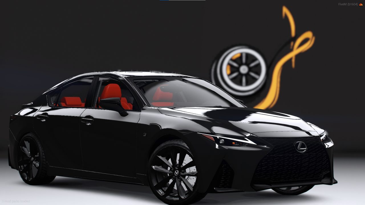 [GTA5MOD]雷克萨斯 IS350 F-Sport 2021 [ 附加 _ Fivem _ 解锁 ] 1.1-IGTA侠盗飞车资源网-GTAMOD下载站