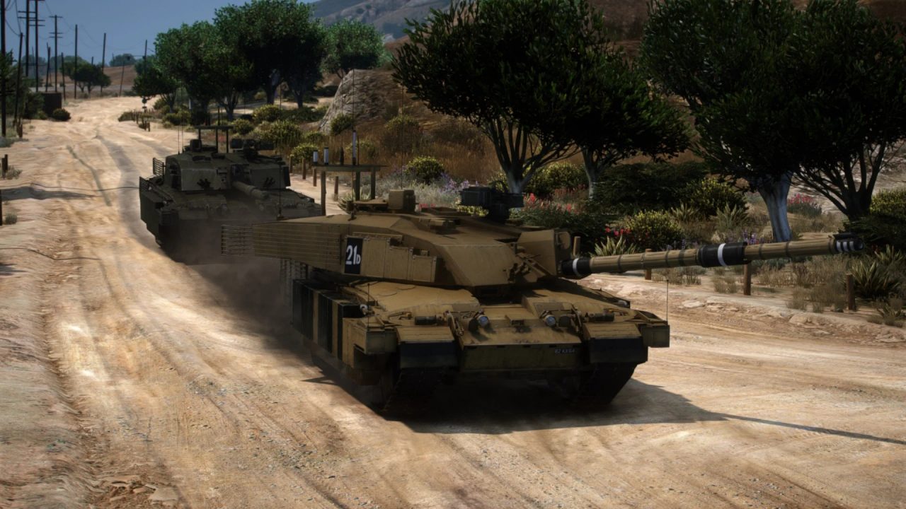 [GTA5MOD]挑战者2 TES威震天坦克1.0-IGTA侠盗飞车资源网-GTAMOD下载站