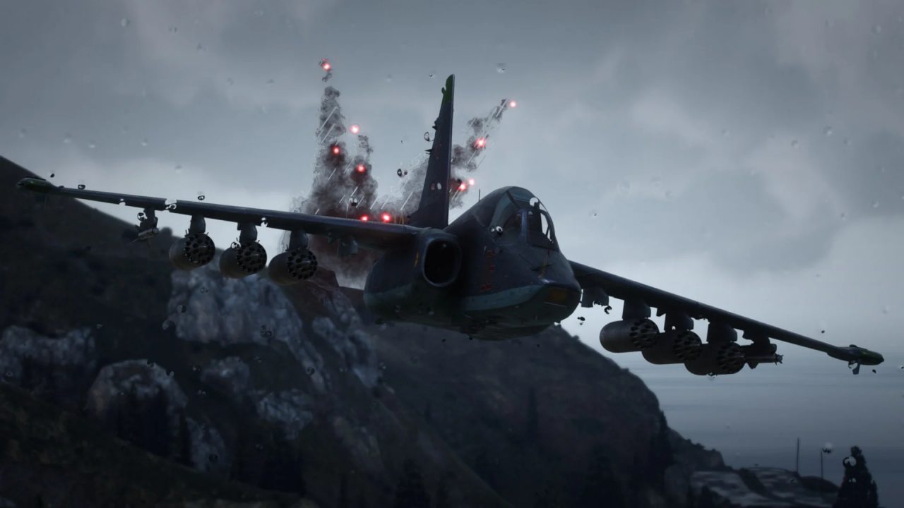 [GTA5MOD]“蛙足”苏25攻击机 [附加 _ LOD] 1.0-IGTA侠盗飞车资源网-GTAMOD下载站