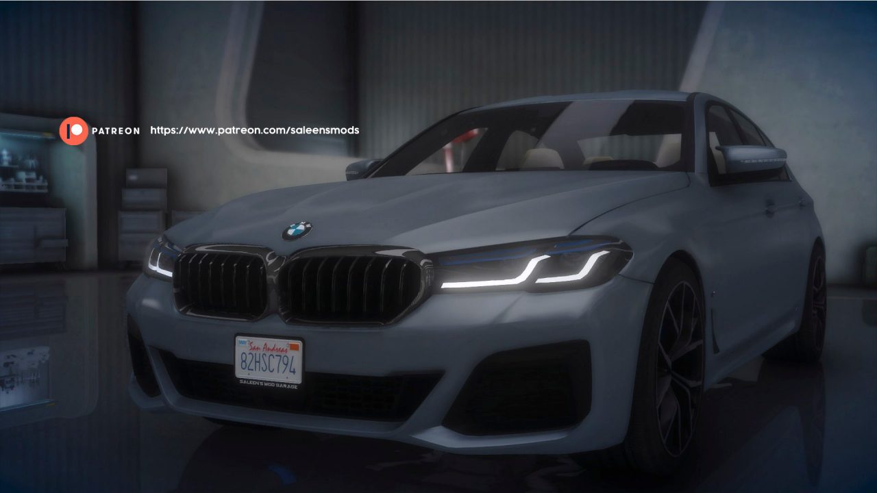 [GTA5MOD]2021 宝马 5 系 530D [附加] 1.0-IGTA侠盗飞车资源网-GTAMOD下载站