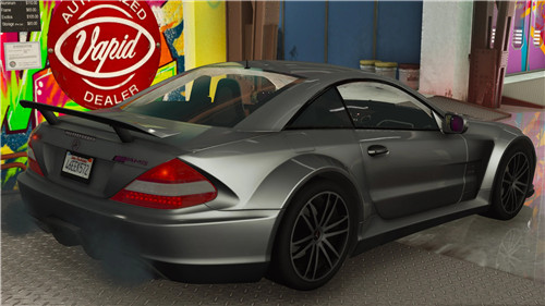 图片[3]-[GTA5MOD]2009 梅赛德斯-奔驰 SL65 AMG 黑色系列 [附加 _ 模板_ 调整_ LOD _ VehFuncs V] 2.0-IGTA侠盗飞车资源网-GTAMOD下载站