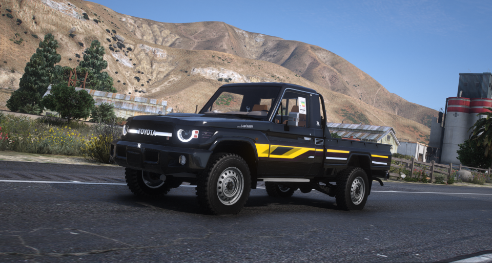 图片[3]-[GTA5MOD]丰田陆地巡洋舰（70 系列），GR 4WD 2023 [附加 _ 动画灯]-IGTA侠盗飞车资源网-GTAMOD下载站