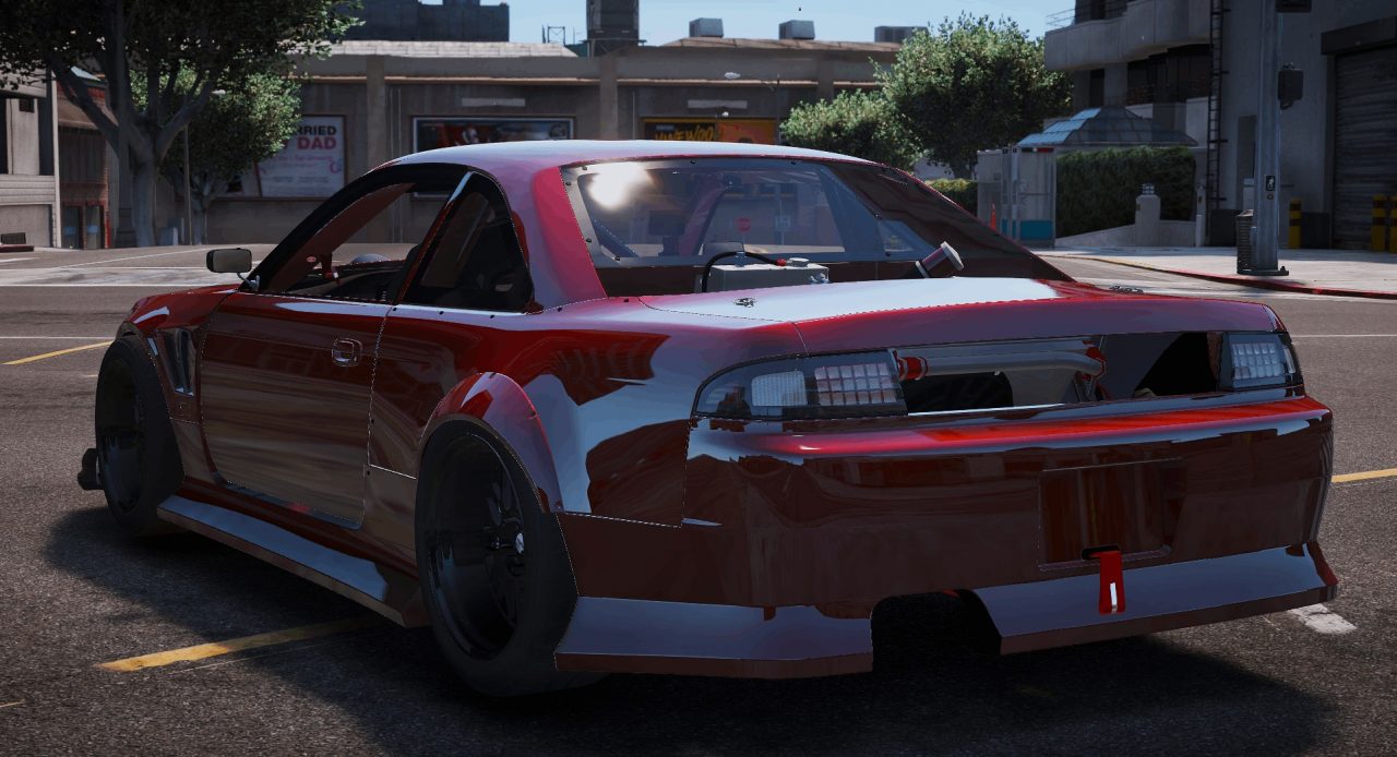 图片[2]-[GTA5MOD]日产 S14.5 漂移 [附加 _ FiveM_ 模板] 1.1-IGTA侠盗飞车资源网-GTAMOD下载站
