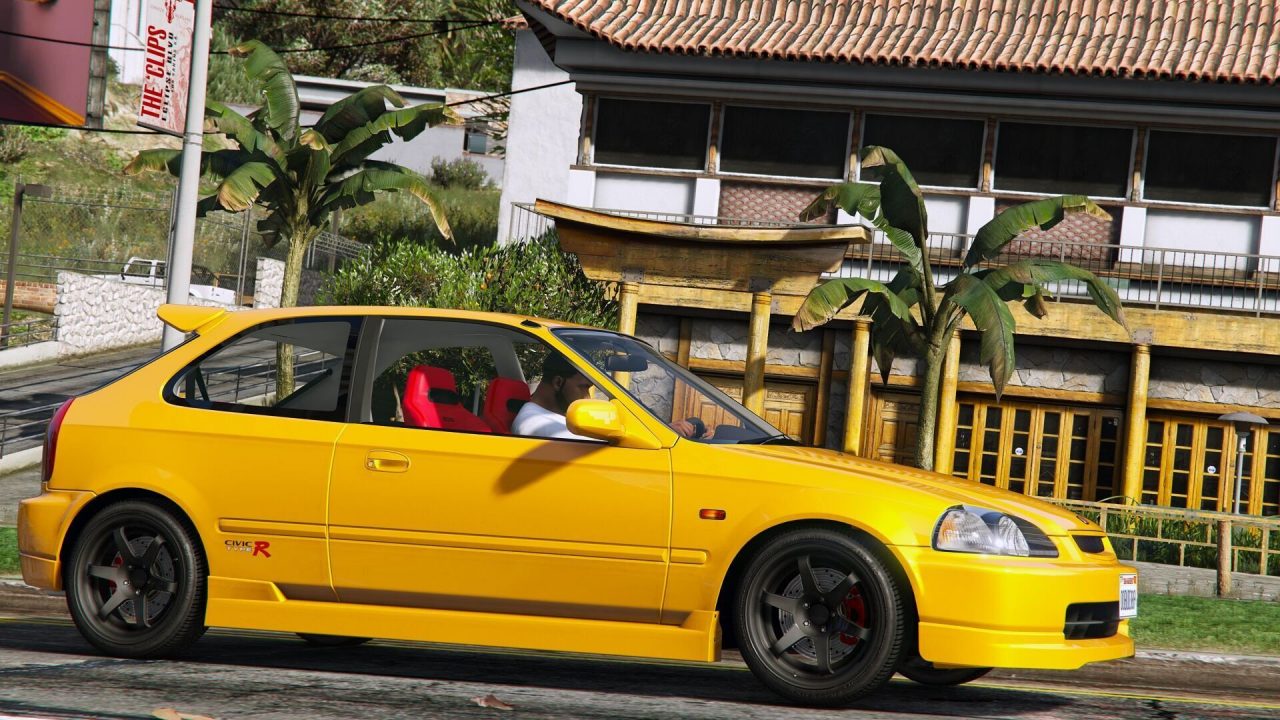 [GTA5MOD]本田思域 Type-R (EK9) 操控 Carcols 0.1-IGTA侠盗飞车资源网-GTAMOD下载站