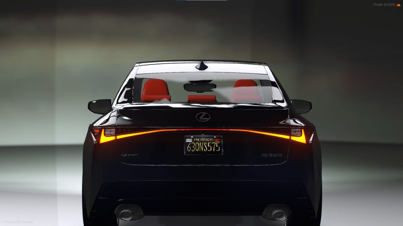 图片[3]-[GTA5MOD]雷克萨斯 IS350 F-Sport 2021 [ 附加 _ Fivem _ 解锁 ] 1.1-IGTA侠盗飞车资源网-GTAMOD下载站