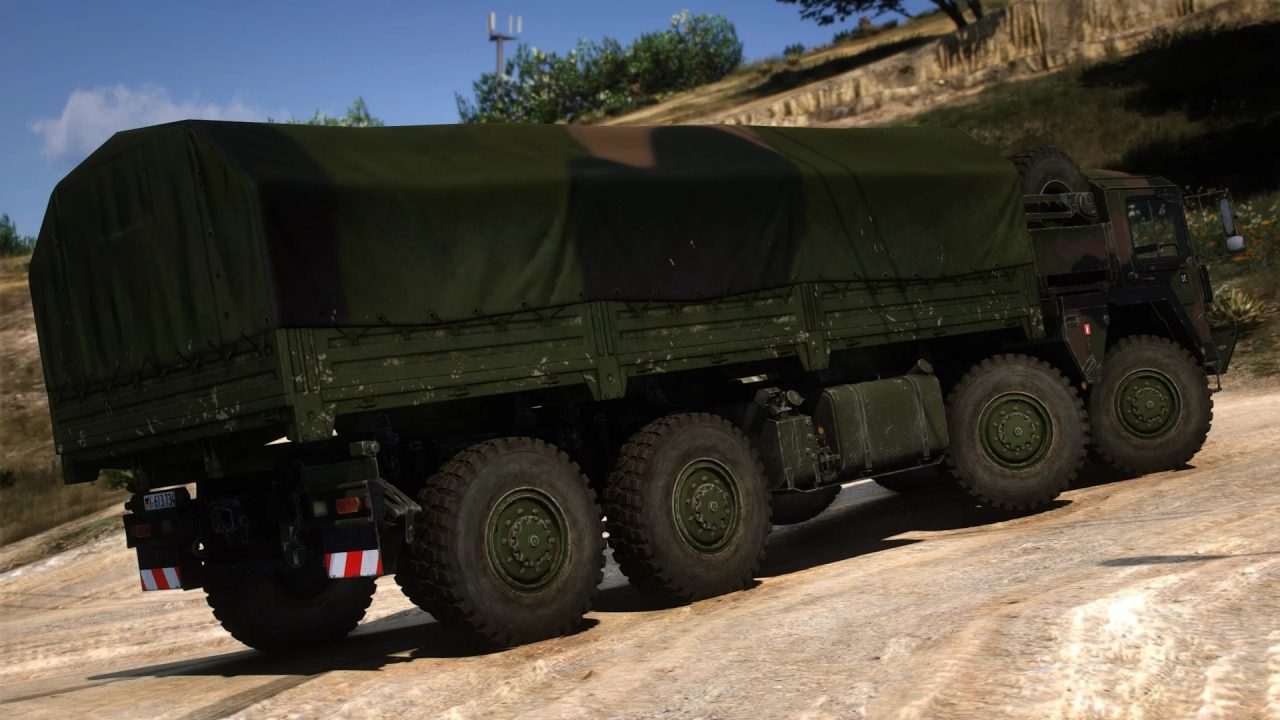 [GTA5MOD]MAN KAT 8×8卡车 [附加 _ VehFuncs V] 1.0-IGTA侠盗飞车资源网-GTAMOD下载站