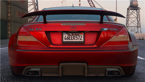 图片[2]-[GTA5MOD]2009 梅赛德斯-奔驰 SL65 AMG 黑色系列 [附加 _ 模板_ 调整_ LOD _ VehFuncs V] 2.0-IGTA侠盗飞车资源网-GTAMOD下载站