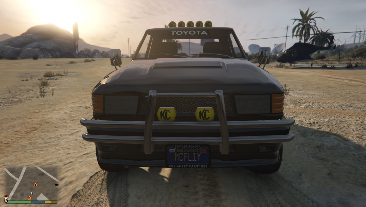 图片[2]-[GTA5MOD]1985 年丰田皮卡 SR5 4×4 从回到未来 [附加 _ VehFuncs V] 1.0-IGTA侠盗飞车资源网-GTAMOD下载站