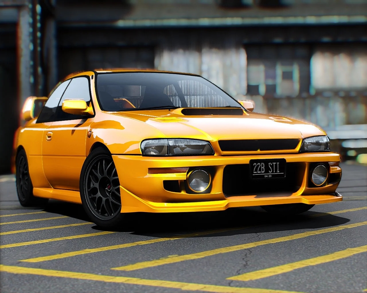 [GTA5MOD]1998 斯巴鲁翼豹 22B STi [附加 _ VehFuncs V _ _ 调整_ 模板] 重做1.0-IGTA侠盗飞车资源网-GTAMOD下载站