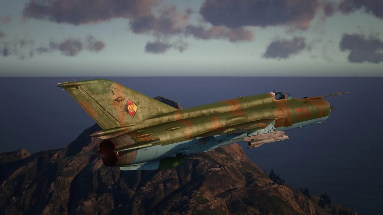 [GTA5MOD]米格-21战斗机Fishbed [附加 _ VehFuncs V] 1.0-IGTA侠盗飞车资源网-GTAMOD下载站