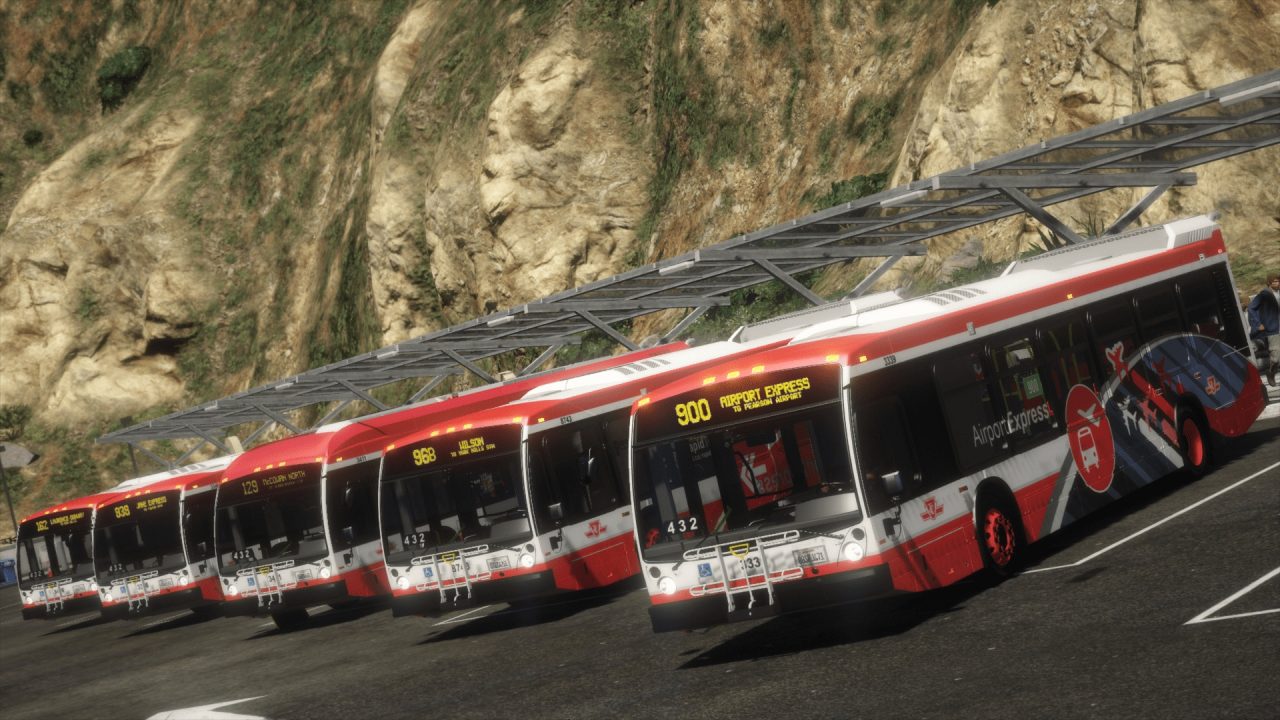 [GTA5MOD]多伦多交通委员会Novabus LFS客车组件-第2部分[附加组件]1.0-IGTA侠盗飞车资源网-GTAMOD下载站