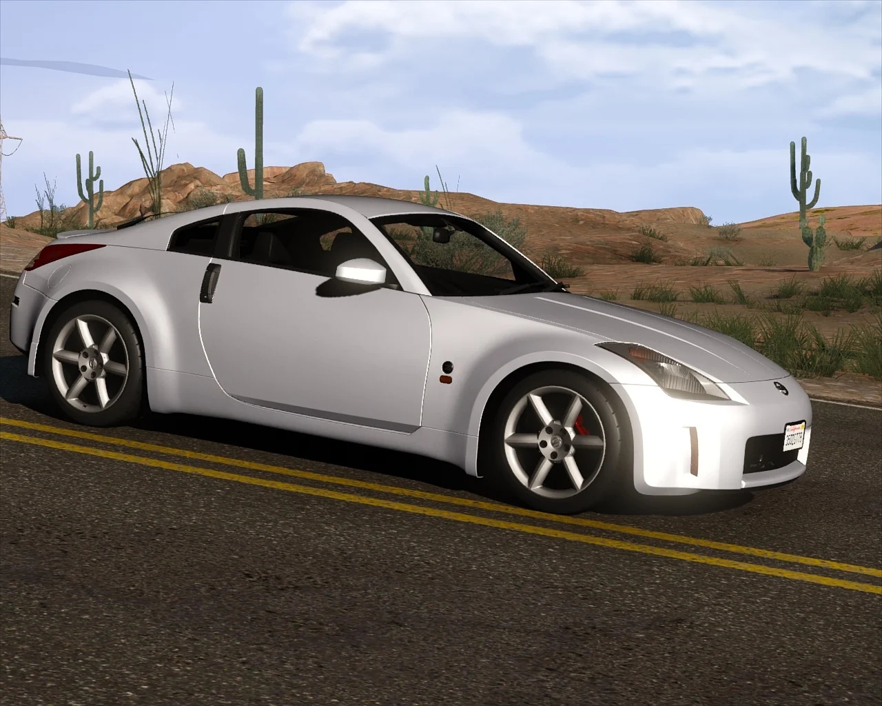 图片[3]-[GTA5MOD]2003 日产 350Z [附加 _ VehFuncs V _ _ 调整_ 模板] 重做1.0-IGTA侠盗飞车资源网-GTAMOD下载站