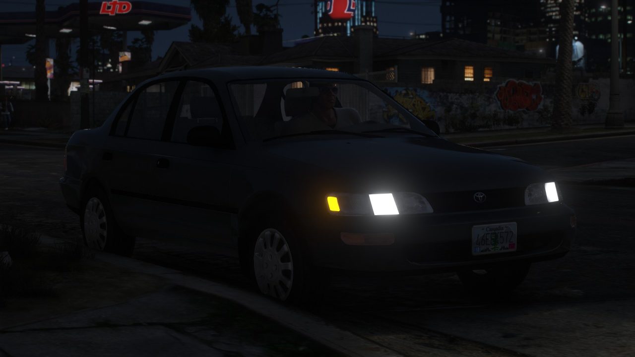 [GTA5MOD]1994丰田花冠DX美国规格[Add.on_VehFuncsV-IGTA侠盗飞车资源网-GTAMOD下载站