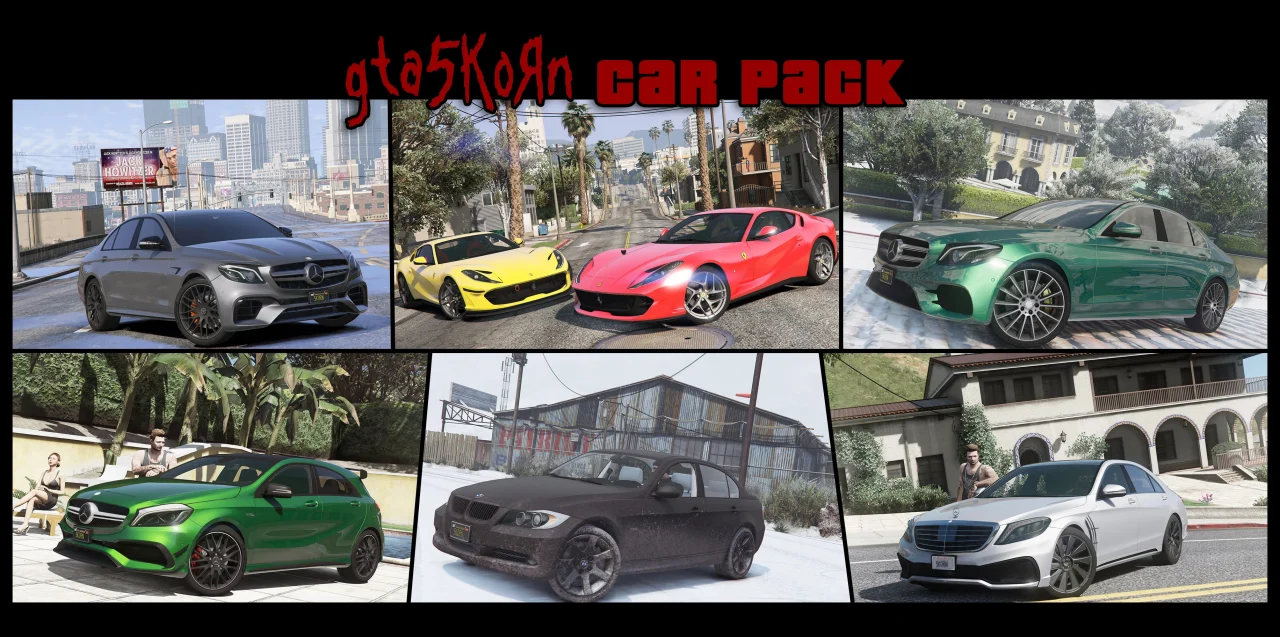 图片[4]-[GTA5MOD]Gta5KoRn 车辆包（48 辆车）1.3-IGTA侠盗飞车资源网-GTAMOD下载站