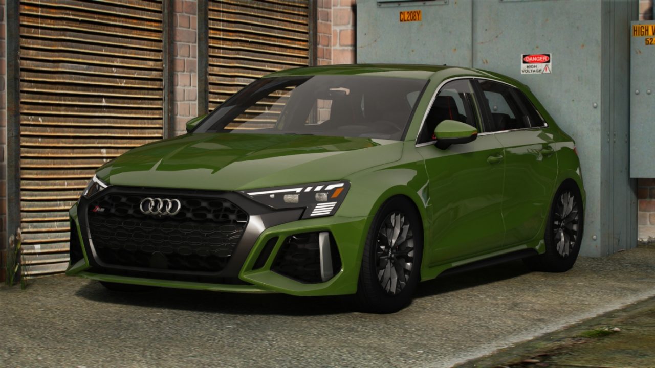 图片[2]-[GTA5MOD]奥迪RS3 Sportback 2022 [附加_ 调整_ 模板] 1.0-IGTA侠盗飞车资源网-GTAMOD下载站