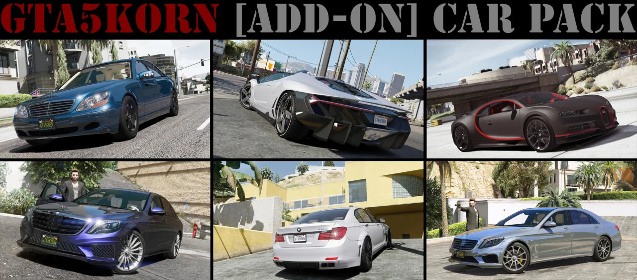 图片[3]-[GTA5MOD]Gta5KoRn 车辆包（48 辆车）1.3-IGTA侠盗飞车资源网-GTAMOD下载站