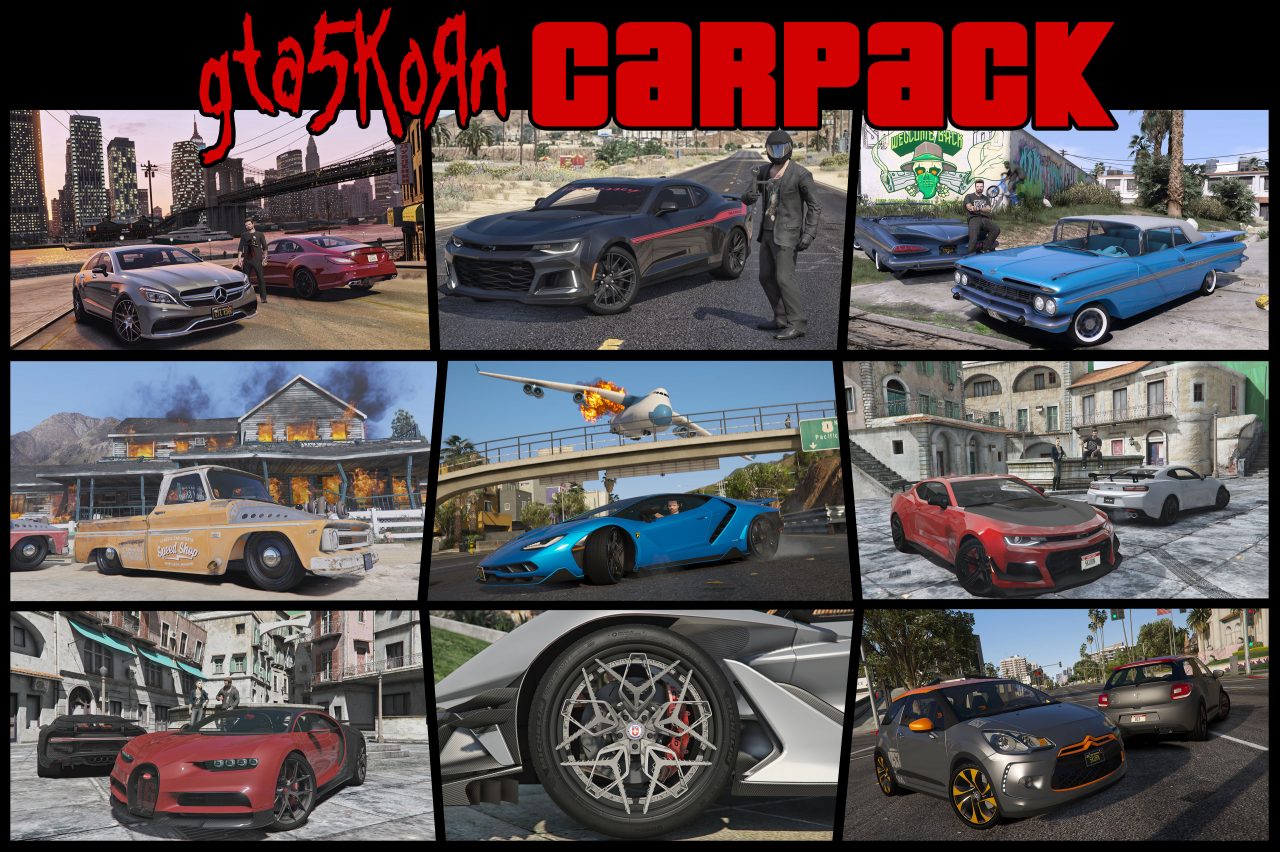 [GTA5MOD]Gta5KoRn 车辆包（48 辆车）1.3-IGTA侠盗飞车资源网-GTAMOD下载站