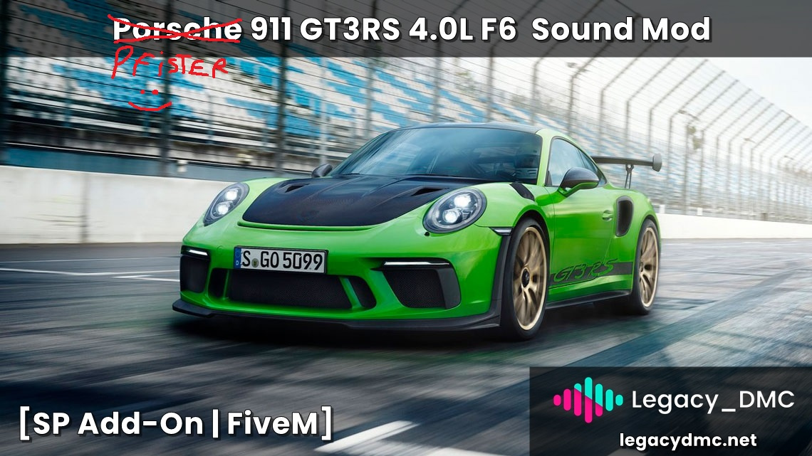 [GTA5MOD]Pfister 911 GT3RS 4.0L F6声音模块V0.1-IGTA侠盗飞车资源网-GTAMOD下载站