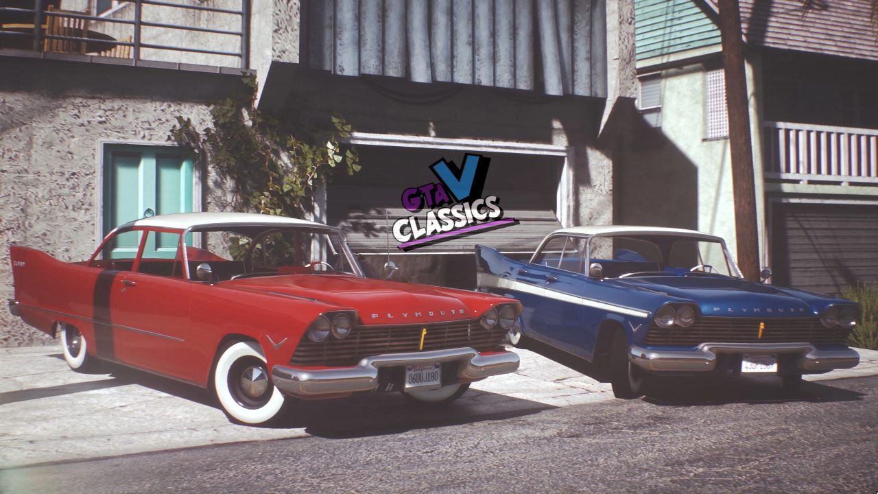 [GTA5MOD]1957 Plymouth Pack [附加组件_ Extras _ LOD] 1.1-IGTA侠盗飞车资源网-GTAMOD下载站