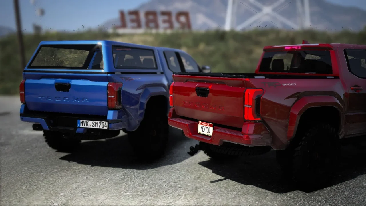 [GTA5MOD]2024 丰田塔科马 [附加 调优]1.0-IGTA侠盗飞车资源网-GTAMOD下载站