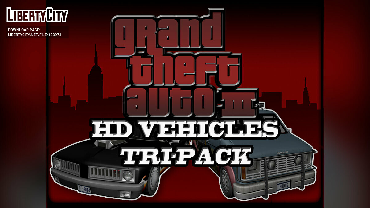 [GTA5MOD]仿GTA 3 高清车辆包-IGTA侠盗飞车资源网-GTAMOD下载站