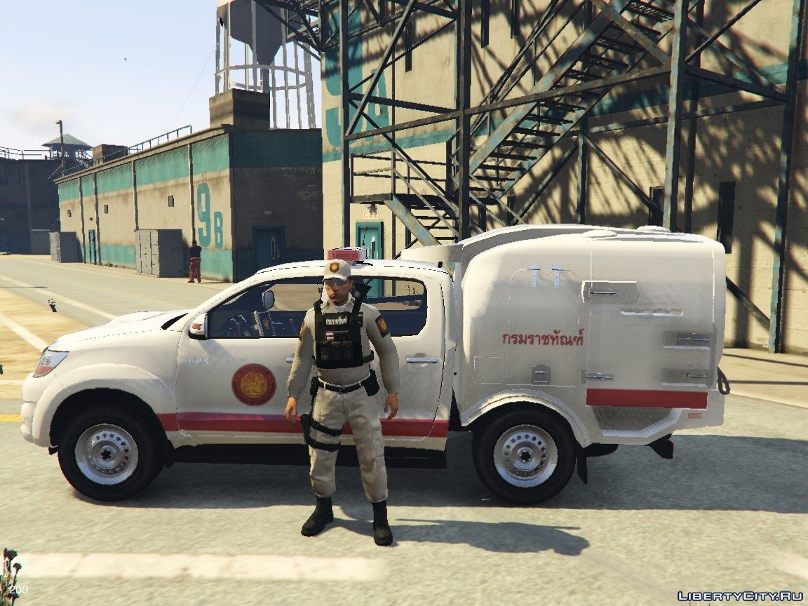 [GTA5MOD]泰国皇家惩教署1号车-IGTA侠盗飞车资源网-GTAMOD下载站