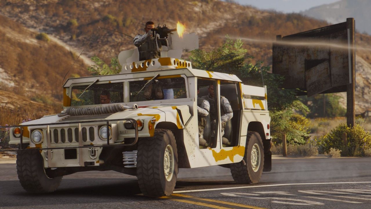 [GTA5MOD]地面军用车辆包 [附加] 6.0-IGTA侠盗飞车资源网-GTAMOD下载站