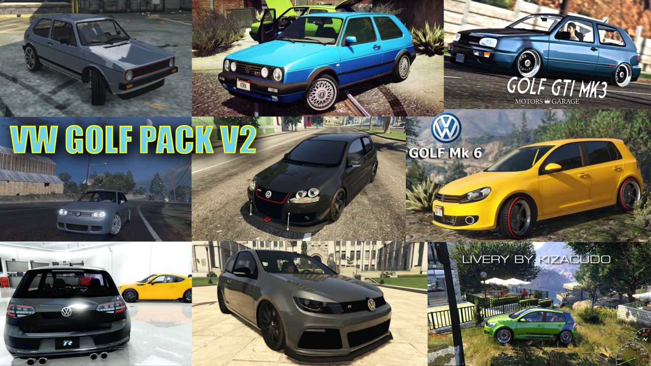 [GTA5MOD]大众高尔夫附加包 [Mk1-Mk7] 2.1-IGTA侠盗飞车资源网-GTAMOD下载站