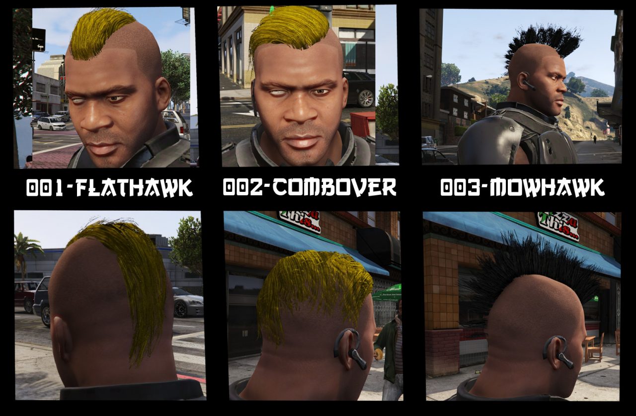 [GTA5MOD]非主流发型-IGTA侠盗飞车资源网-GTAMOD下载站