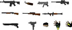 GTA4 侠盗猎车手4 彩色武器图标mod-IGTA侠盗飞车资源网-GTAMOD下载站