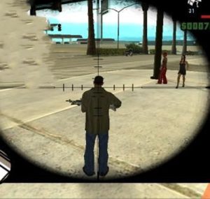 [GTA：圣安地列斯MOD]狙击镜头效果-IGTA侠盗飞车资源网-GTAMOD下载站