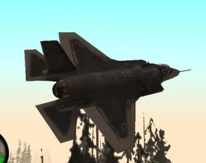GTA 侠盗飞车 圣安地列斯F22战斗机MOD-IGTA侠盗飞车资源网-GTAMOD下载站