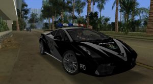 GTA 罪恶都市 超帅精致尾翼版兰博基尼警车MOD-IGTA侠盗飞车资源网-GTAMOD下载站